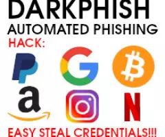 DARPHISH - Prebuilt Phishing pages with 20+ pages - PayPal Amazon WiFi Bitcoin and much much more!